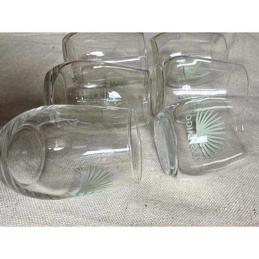 Casamigos Tequila Stemless Taster Wine Glasses 6 1/4 Oz Lot of 6 Gently Used - Picture 6 of 9
